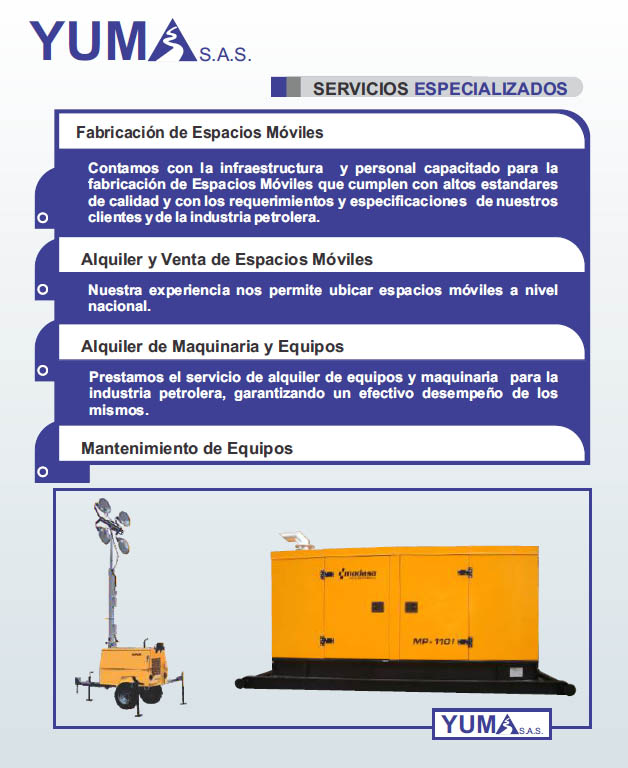 Servicios especializados